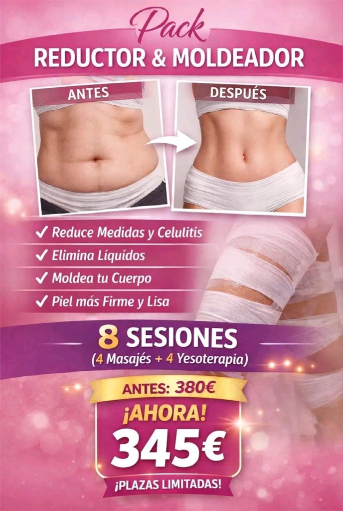Foto 1 BONO 4 SESIONES DE YESOTERAPIA + 4 MASAJES