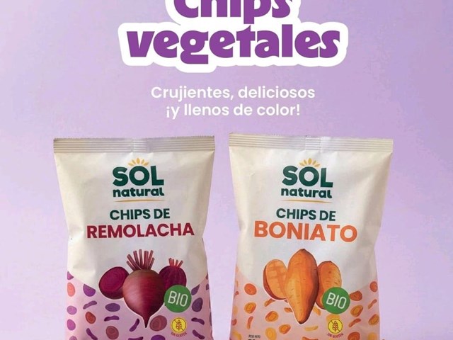 CHIPS DE REMOLACHA O BONIATO SOLNATURAL