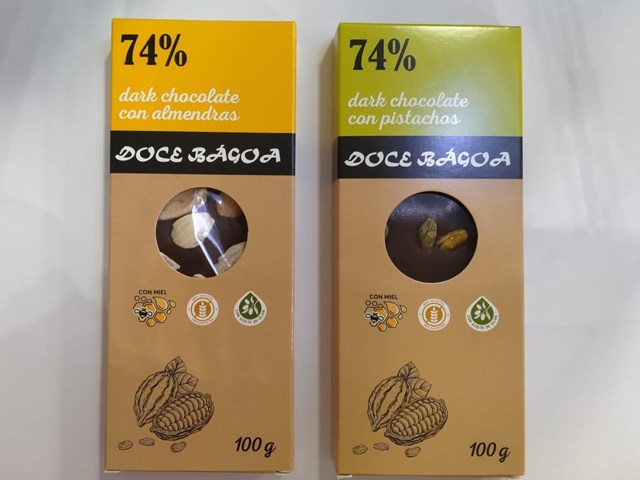 CHOCOLATES 74% DOCE BAGOAS