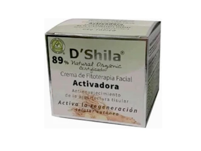 CREMA FACIAL ACTIVADORA D'SHILA 50ML