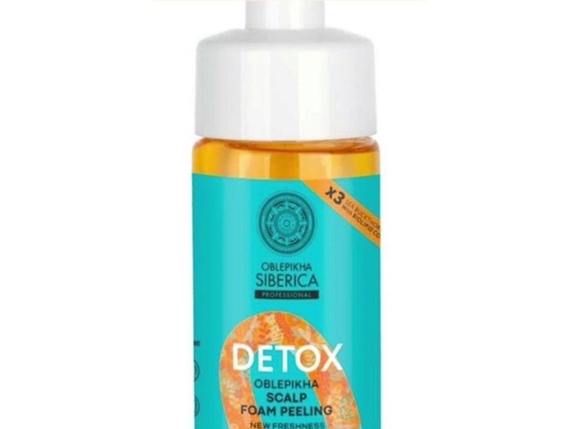 ESPUMA PEELING DETOX PARA EL CUERO CABELLUDO 150 ML OBLEPICKHA SIBÉRICA