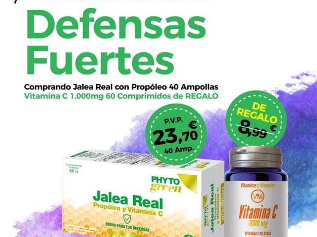 Jalea real con propóleo 40 ampollas