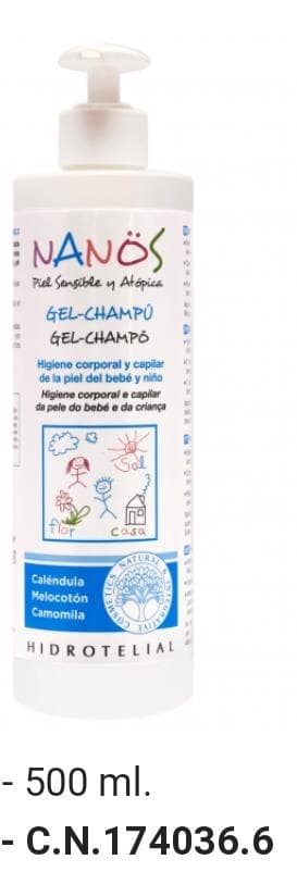 Foto 1 NANOS GEL-CHAMPU 500ML