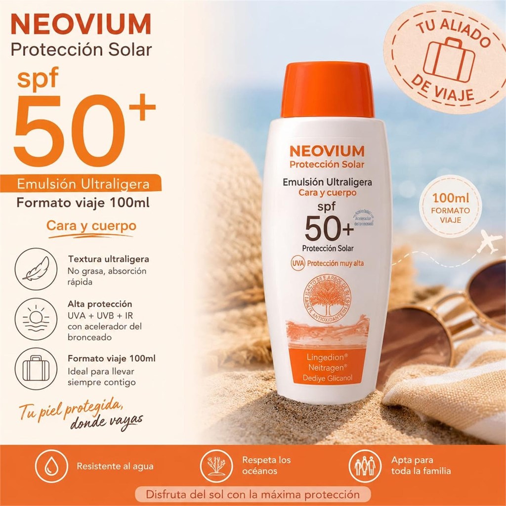 Foto 1 NEOVIUM PROTECTOR SOLAR SPF50+
