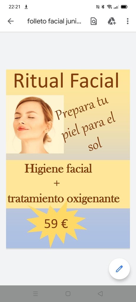 Foto 1 Ritual facial