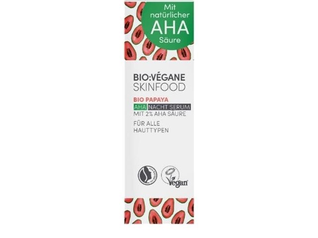 SERUM DE NOCHE PAPAYA AHA BIO-VEGANE