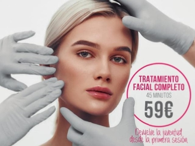 TRATAMIENTO FACIAL COMPLETA CON LASER FRIO